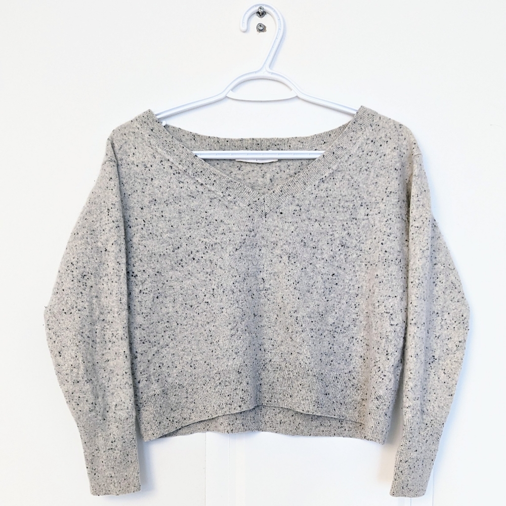 Everlane Cropped Cashmere Sweater (S)